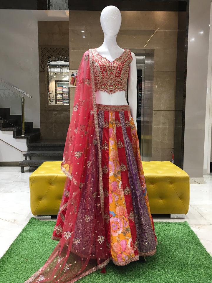 Crop Top Lehenga - 120924215