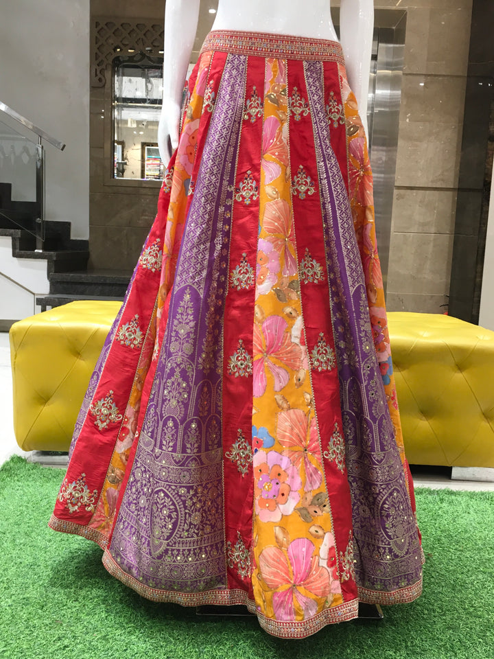 Crop Top Lehenga - 120924215