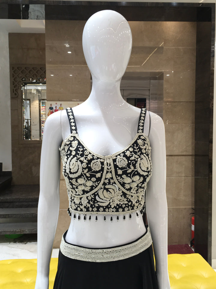Crop Top Lehenga - 120924275