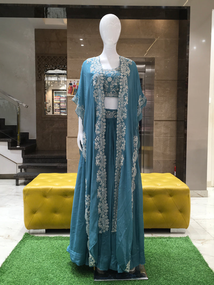 Crop Top Lehenga - 120924113
