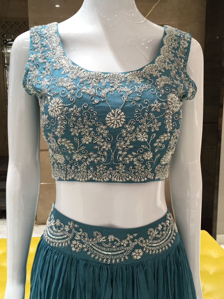 Crop Top Lehenga - 120924113