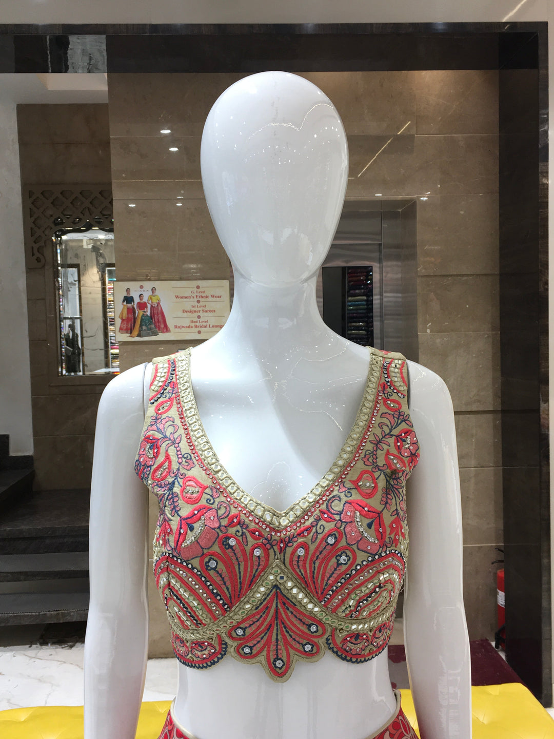 Crop Top Lehenga - 120924108