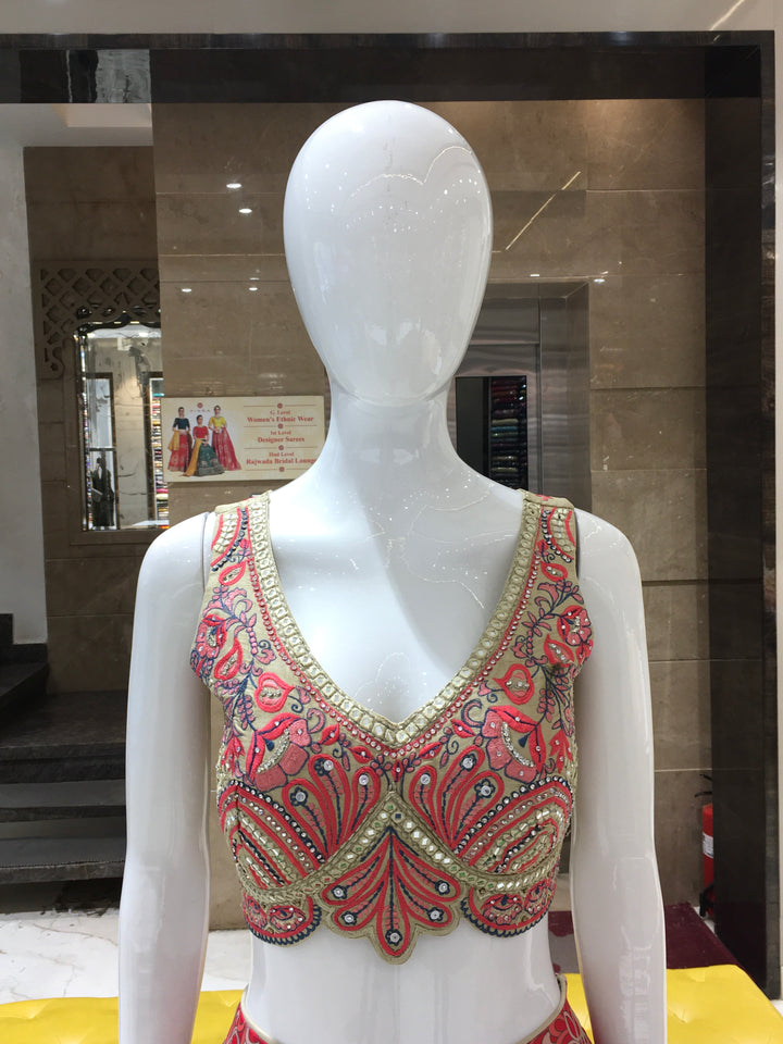 Crop Top Lehenga - 120924108