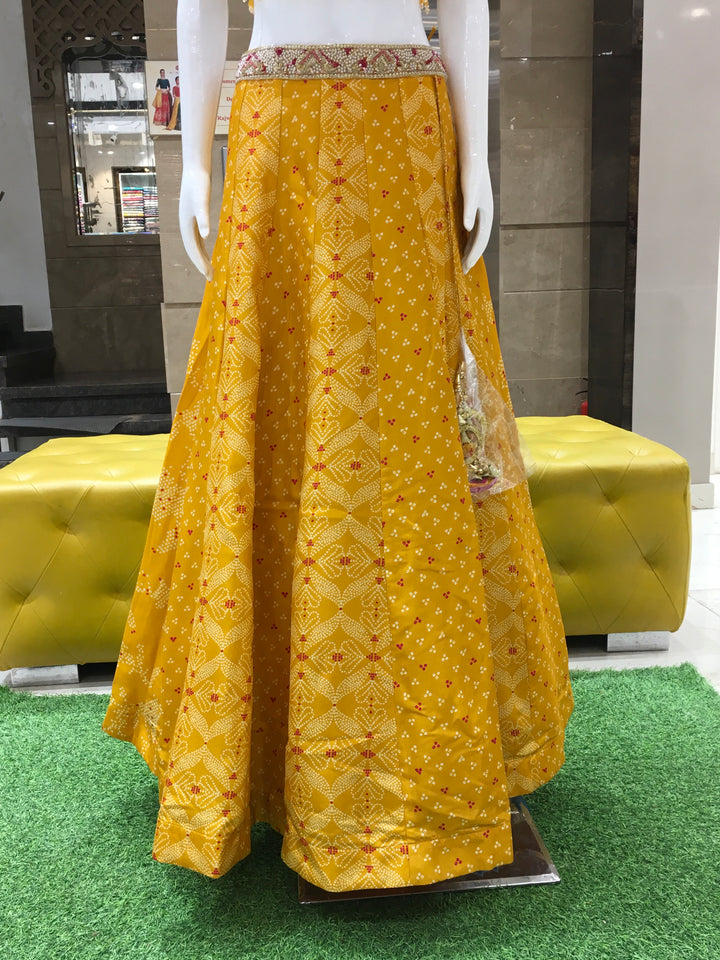 Crop Top Lehenga - 120924139