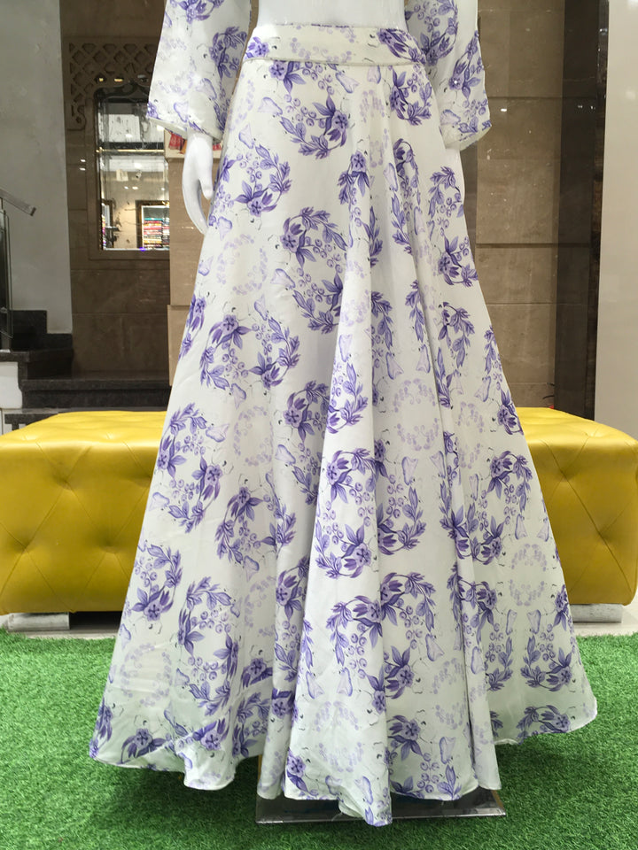 Crop Top Lehenga - 120924222