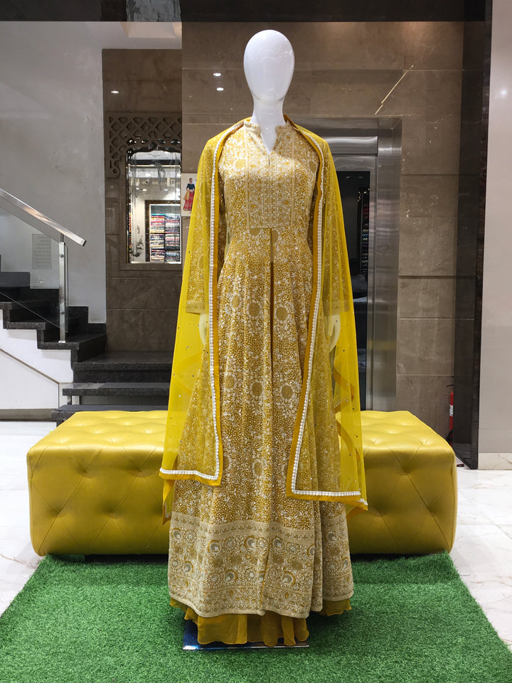 Salwar Gown Indowestern - 120924223