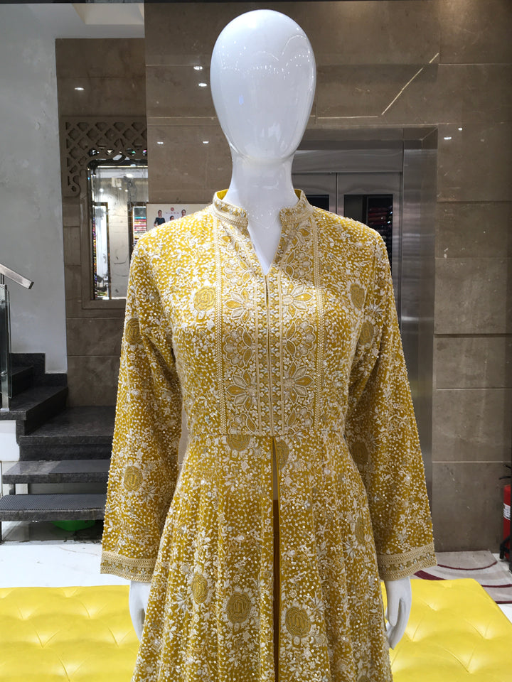 Salwar Gown Indowestern - 120924223