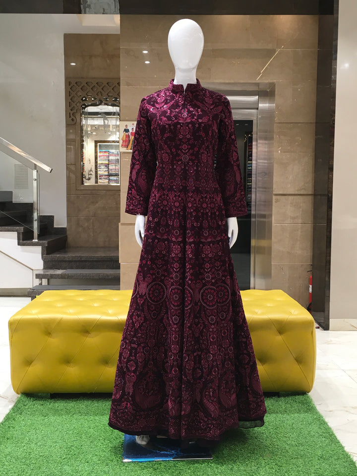 Salwar Gown Indowestern - 120924224