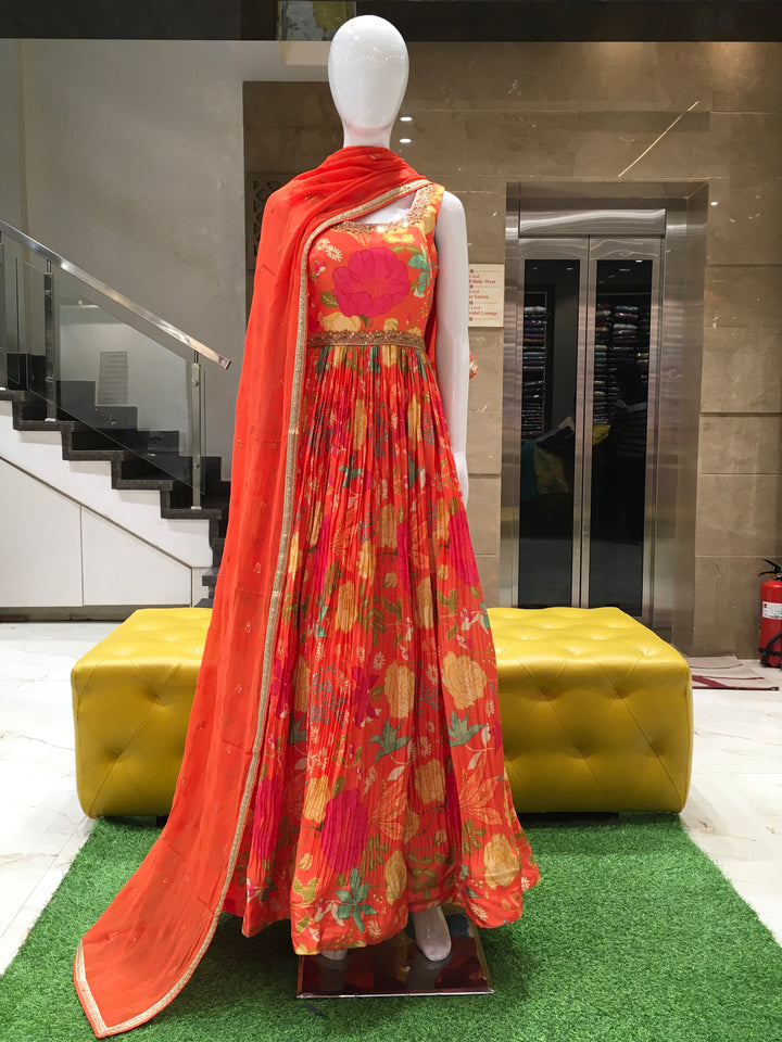 Anarkali Salwar Gown - 120924334