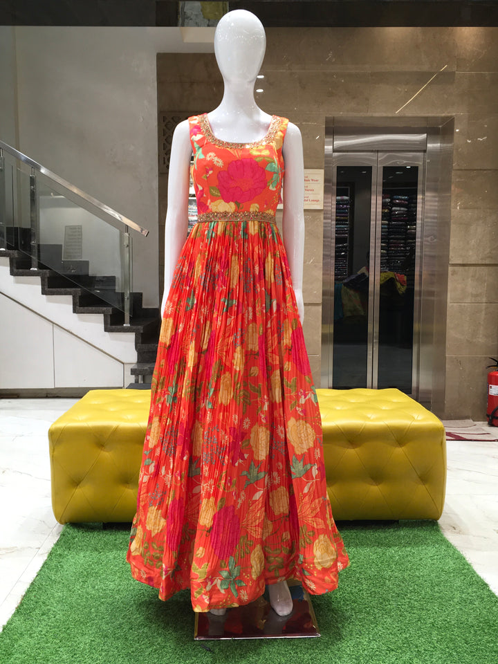 Anarkali Salwar Gown - 120924334