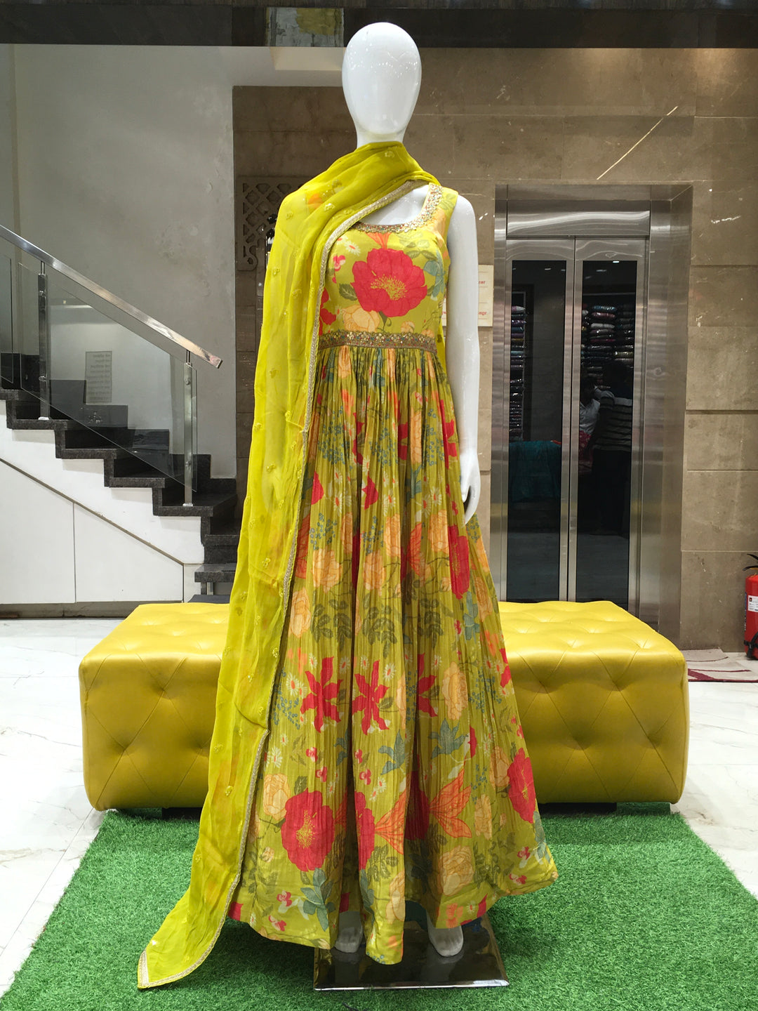 Anarkali Salwar Gown - 120924334