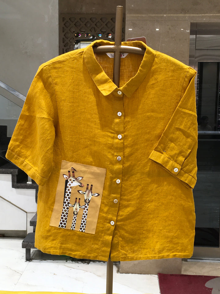 Linen shirt - 120125323
