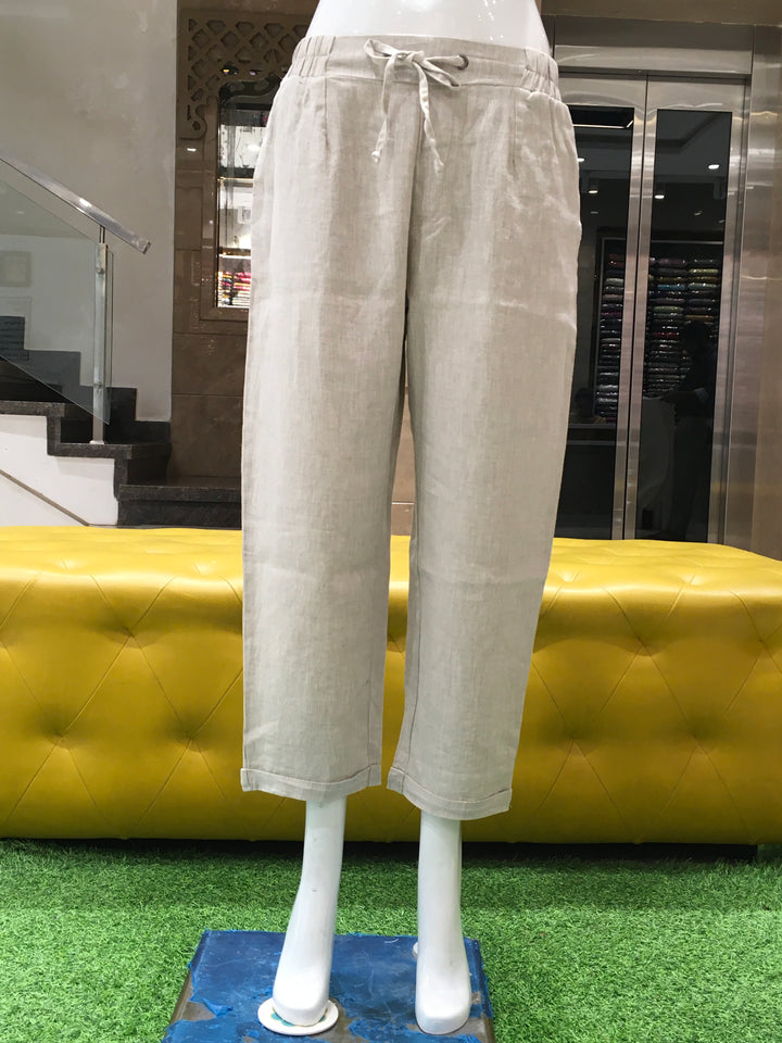 Linen pants - 42012545