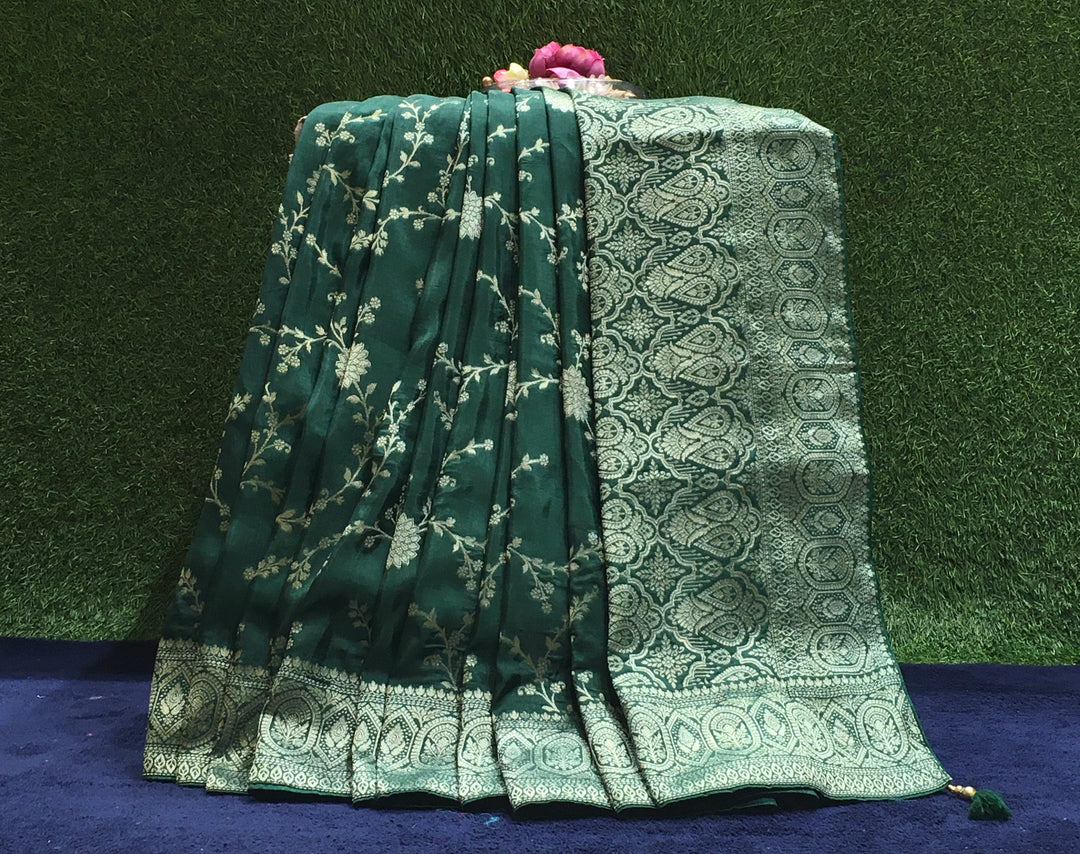 soft georgette motif saree